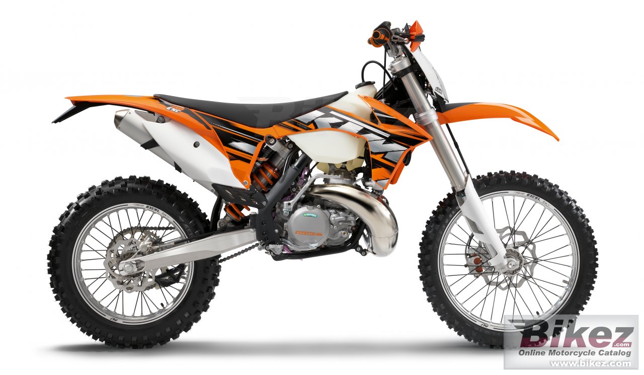 Big KTM 250 exc picture and wallpaper from Bikez.com